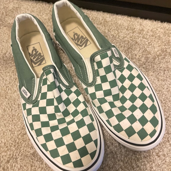 ♡ CHECKERED VANS! Women’s size 10.5, men’s size 9. - Picture 6 of 6